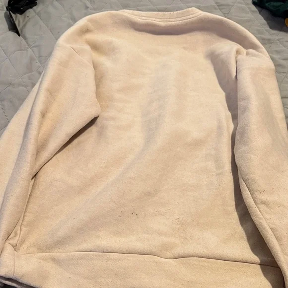 4/$15 Beige Graphic Sweatshirt - Picture 3 of 4